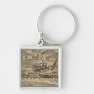 Porte-clés Comté de McKeesport Allegheny, Pennsylvanie