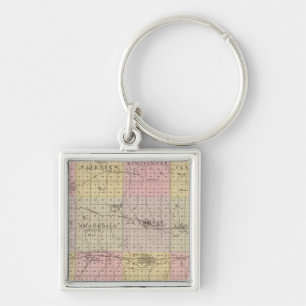 Porte-clés Comté de Rush, Kansas