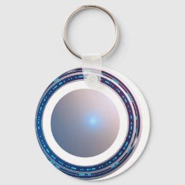 Porte-clés Concepteur 3D blanc