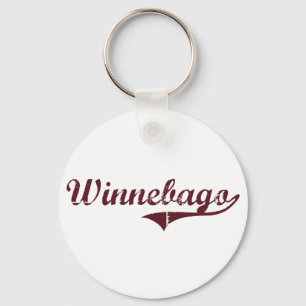 Porte-clés Conception classique du Minnesota de Winnebago