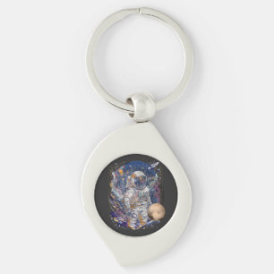 Porte-clés Conception d'astronaute