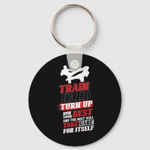 Porte-clés Conception de cardio kickboxing pour kickboxeur