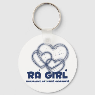 Porte-clés Conception de coeur de fille de RA : : Rhumatisme
