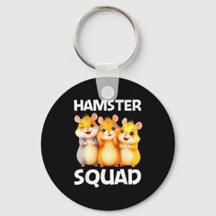 Porte-clés Conception de hamster mignon pour hommes femmes en
