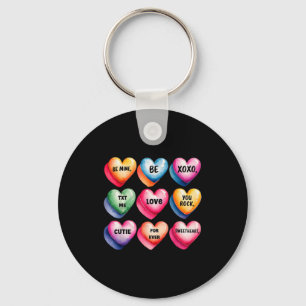 Porte-clés Conception de la Saint-Valentin Cœur Sucré pour fe