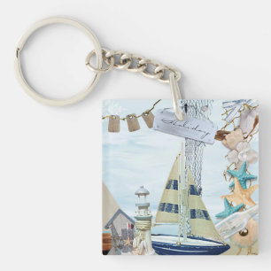 Porte-clés Conception de la série nautique 4