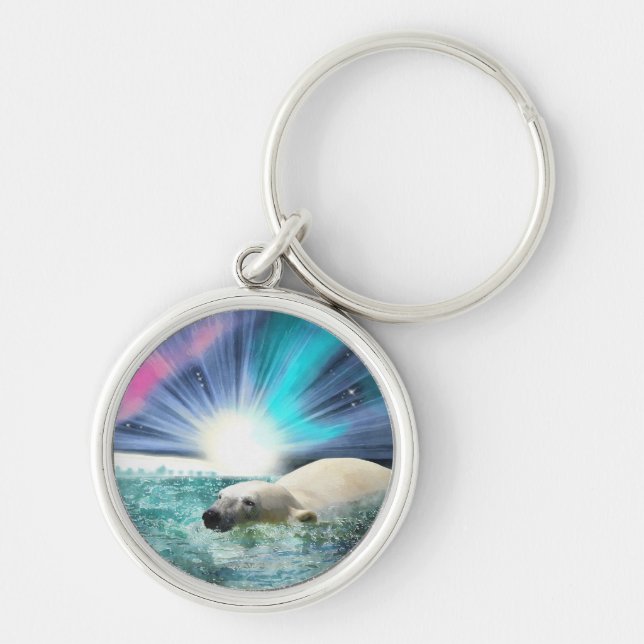 Porte-clés Conception de l'ours pour les animaux et les anima (Devant)