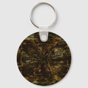 Porte-clés Conception de pétale d'amant de Camo