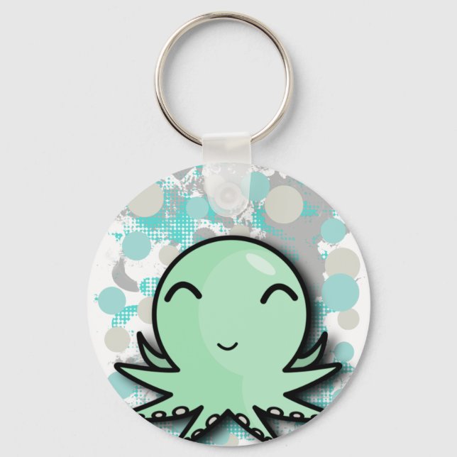 Porte-clés conception de pieuvre mignonne (Recto)