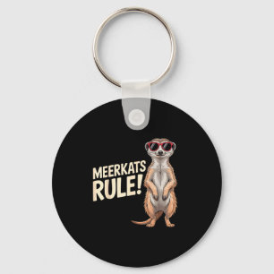 Porte-clés Conception de suricate pour hommes femmes enfants