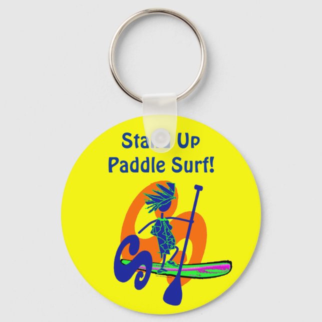Porte-clés Conception du Surf à pédales (Recto)