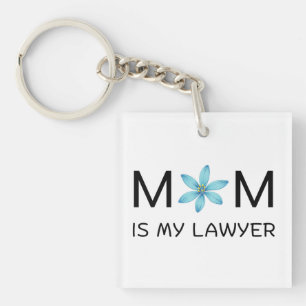 Porte-clés Conception esthétique botanique féminine classique