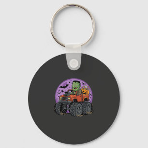 Porte-clés Conception graphique camion monstre Frankenstein H