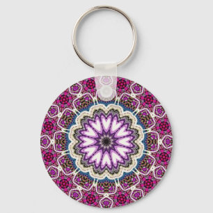 Porte-clés conception mandala