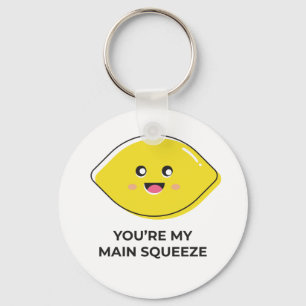 Porte-clés Conception mignonne de citron du porte - clé de