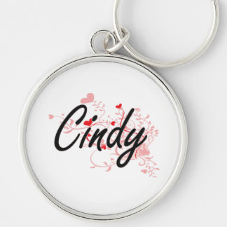 Porte-clés Conception nommée artistique de Cindy avec des