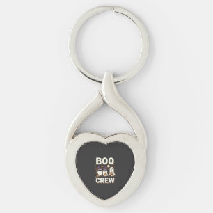 Porte-clés Conception vectorielle fantômes Halloween Boo Crew