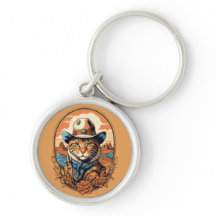 Conception vintage de chats Cowboy