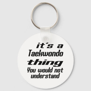 Porte-clés Conceptions de chose du Taekwondo