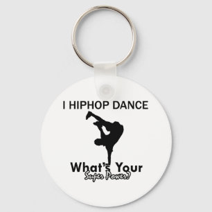 Porte-clés Conceptions de danse de hip hop