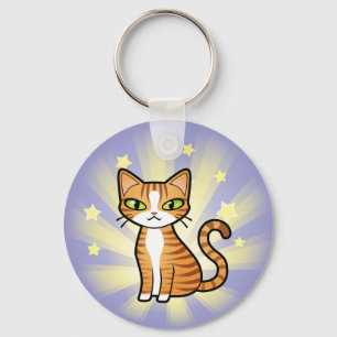 Porte-clés Concevez votre propre chat de bande dessinée