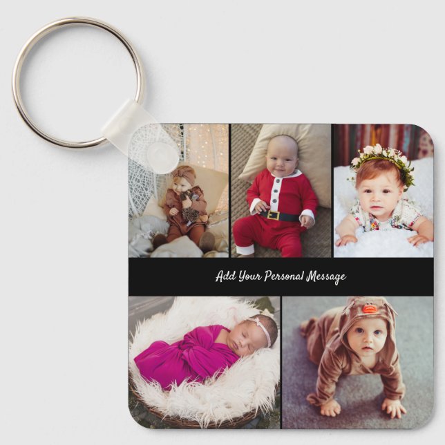 Porte-clés Concevez votre propre collection photo 5 (Recto)