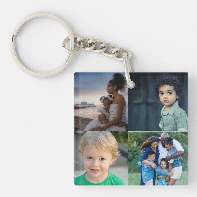 Porte-clés Concevez votre propre collection photo personnalis (Devant)