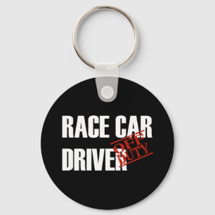 PORTE-CLÉS CONDUCTEUR DE VOITURE DE COURSE HORS SERVICE