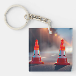 Porte-clés Cônes mignons