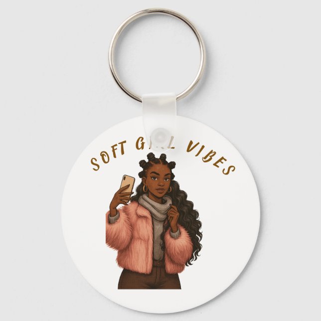 PORTE-CLÉS CONFIDENT STYLISH BATCH (Recto)