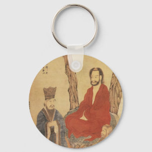 Porte-clés Confucius, Lao-tzu and Buddhist Arhat