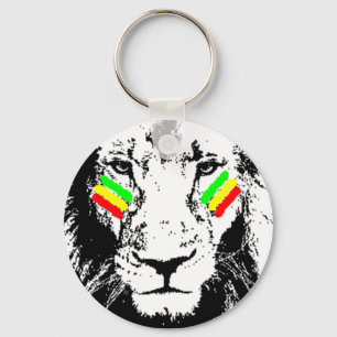 Porte-clés Conquête du porte - clé de noir d'oeil de Rasta de