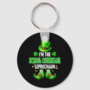 Porte-clés Conseiller Scolaire Leprechaun Fierté de la Saint-