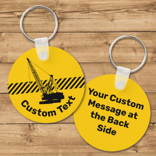 Porte-clés Construction Crane Keychain