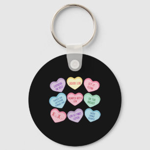 Porte-clés Consultant en lactation Saint-Valentin Cœur Bonbon