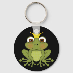 Porte-clés Conte de fée Prince de grenouille avec Couronne