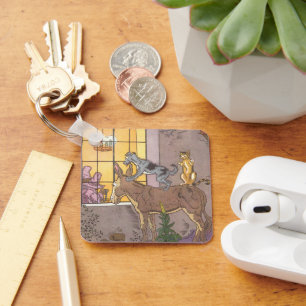 Porte-clés Conte de fées vintage, Musiciens de la ville de Br