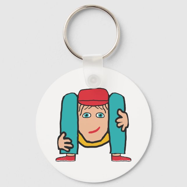 Porte-clés Contortionist (Recto)