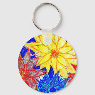 Porte-clés Contraste de l'anneau de touche de base