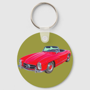 Porte-clés Convertible 1960 du benz 300 SL de Mercedes