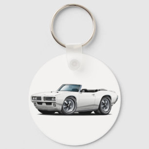Porte-clés Convertible blanc GTO 1968-69