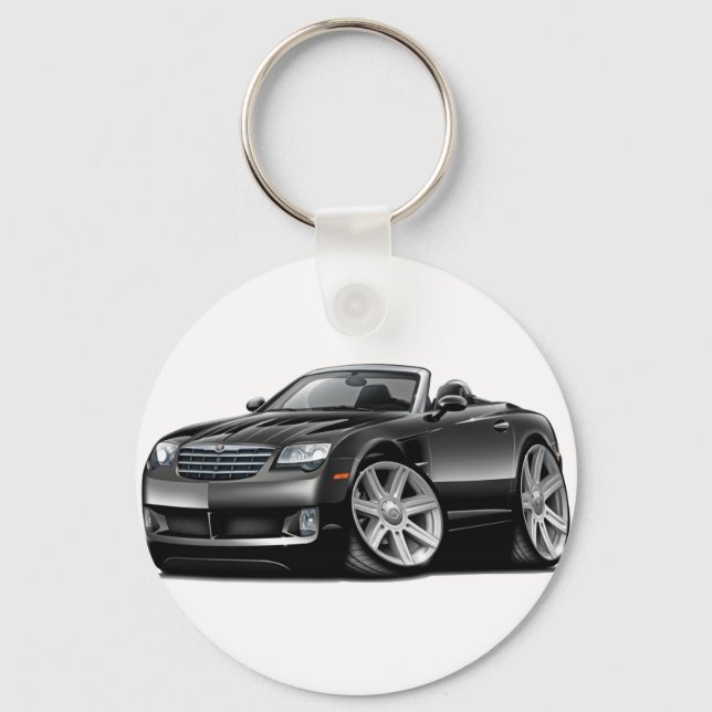 Porte-clés Convertible noir Crossfire (Recto)