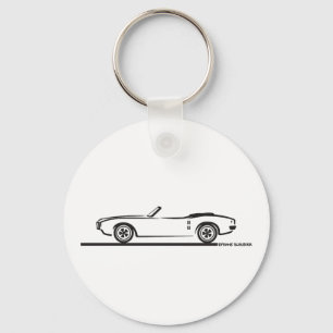 Porte-clés Convertible Pontiac Firebird 1968