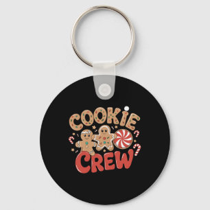 Porte-clés Cookie Crew Gingerpain de Noël Famille Baking Te