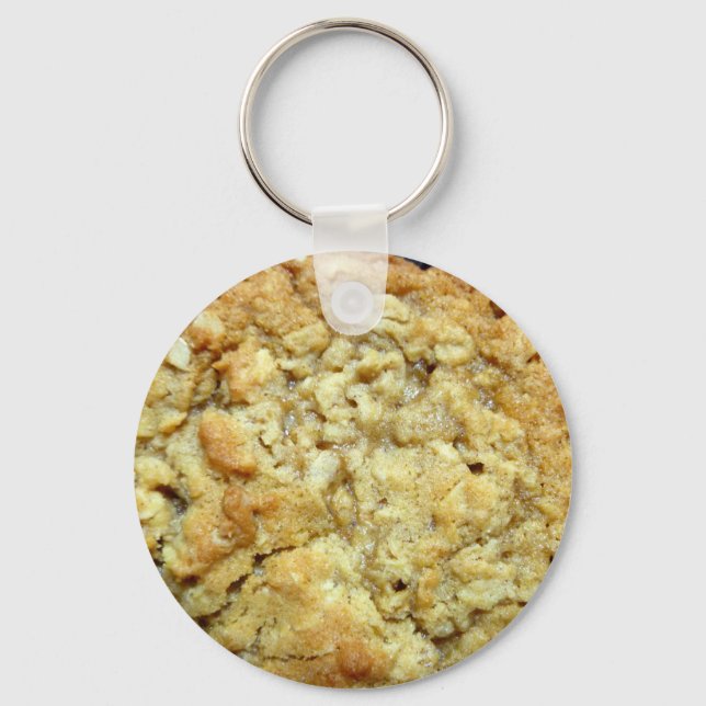 Porte-clés cookie de farine d'avoine (Recto)