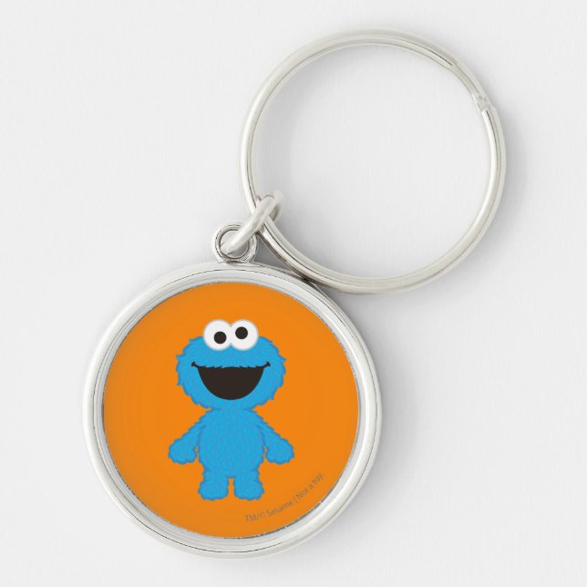 Porte-clés Cookie Monster Laine Style (Devant)
