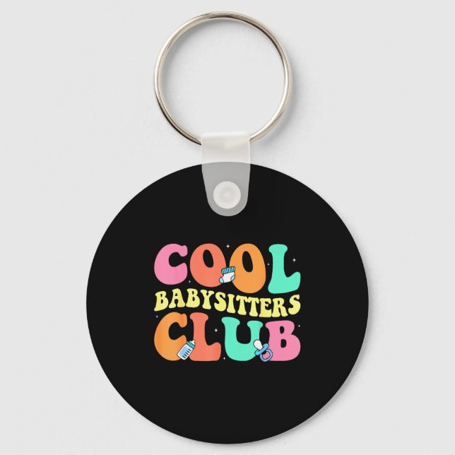 Porte-clés Cool Babysitters Club - Groovy Design Babysitter B (Recto)