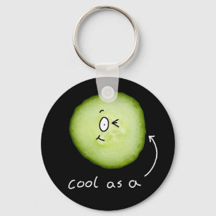 Porte-clés cool comme porte - clé de concombre