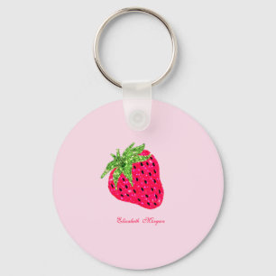 Porte-clés Cool Glitter Strawberry 
