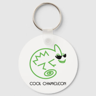 Porte-clés Cool Green Chameleon